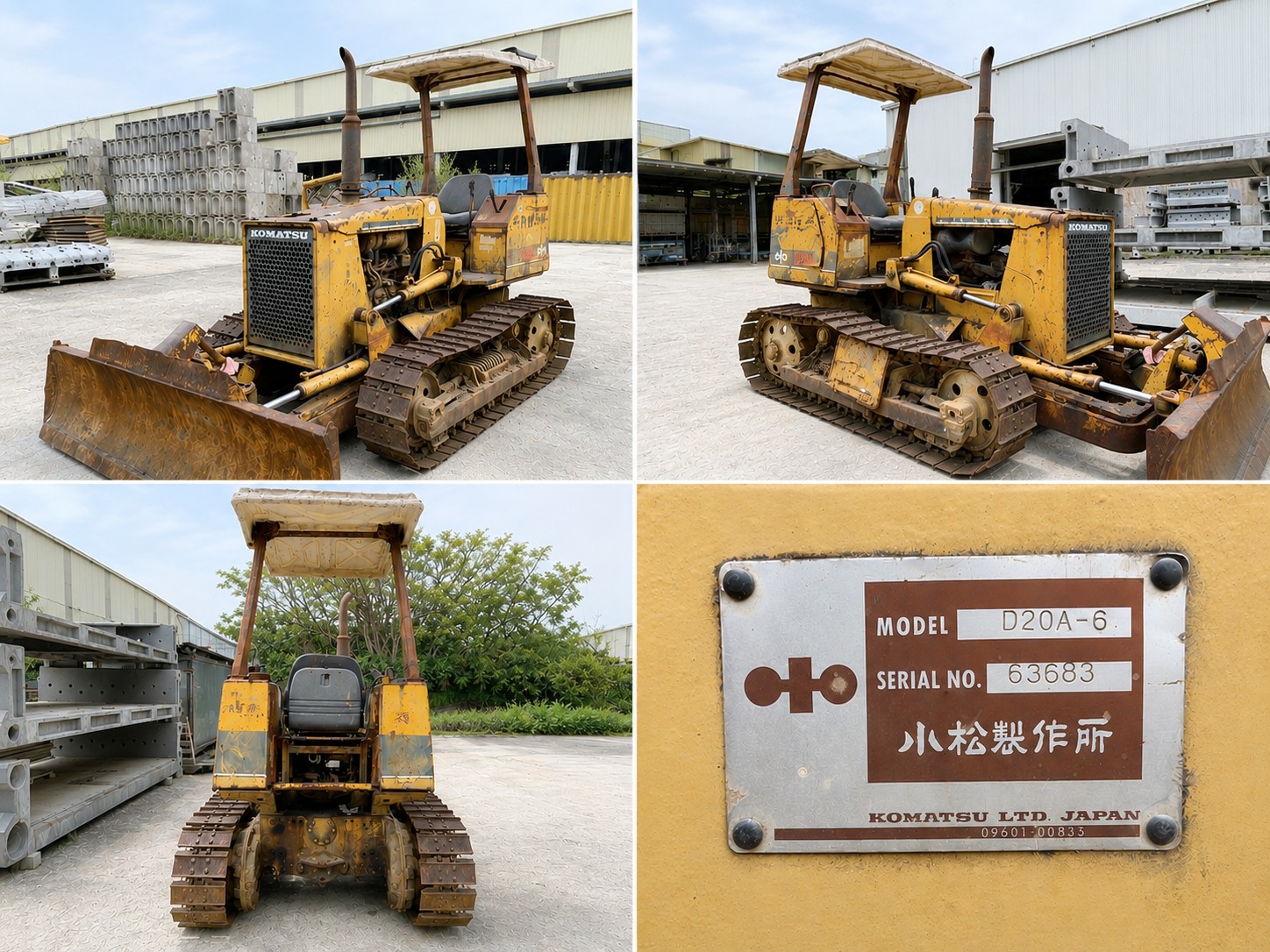 Máy ủi D20 A - 6